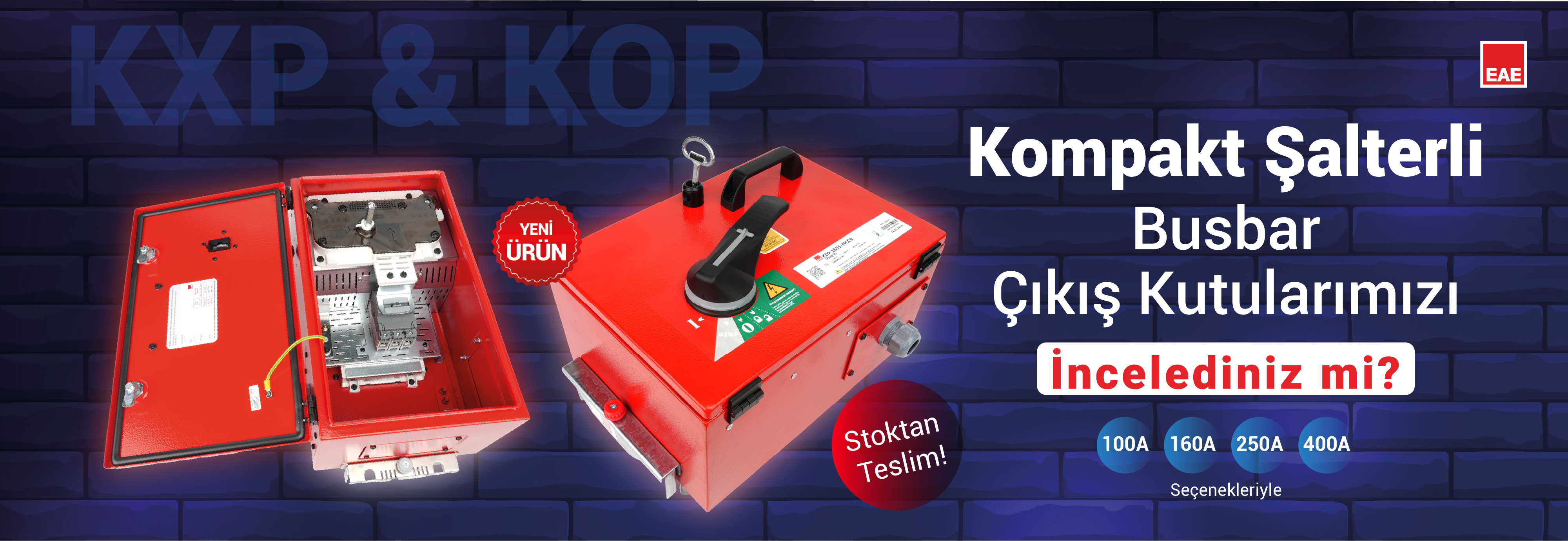 KXP - KOP Çıkış Kutuları 