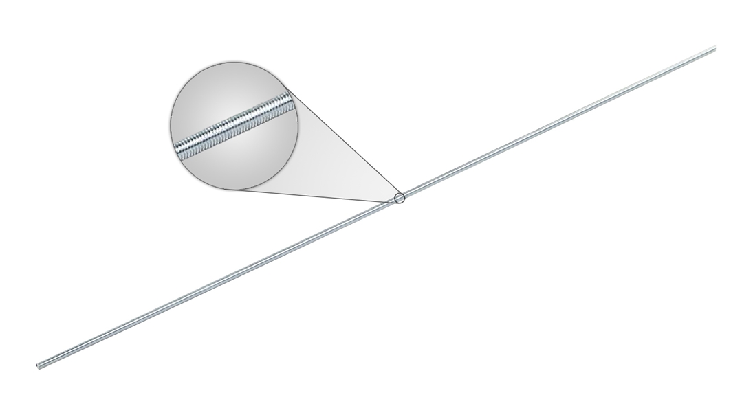 Tij Askı (M8X2000) - Elektrogalvaniz (L: 2M)