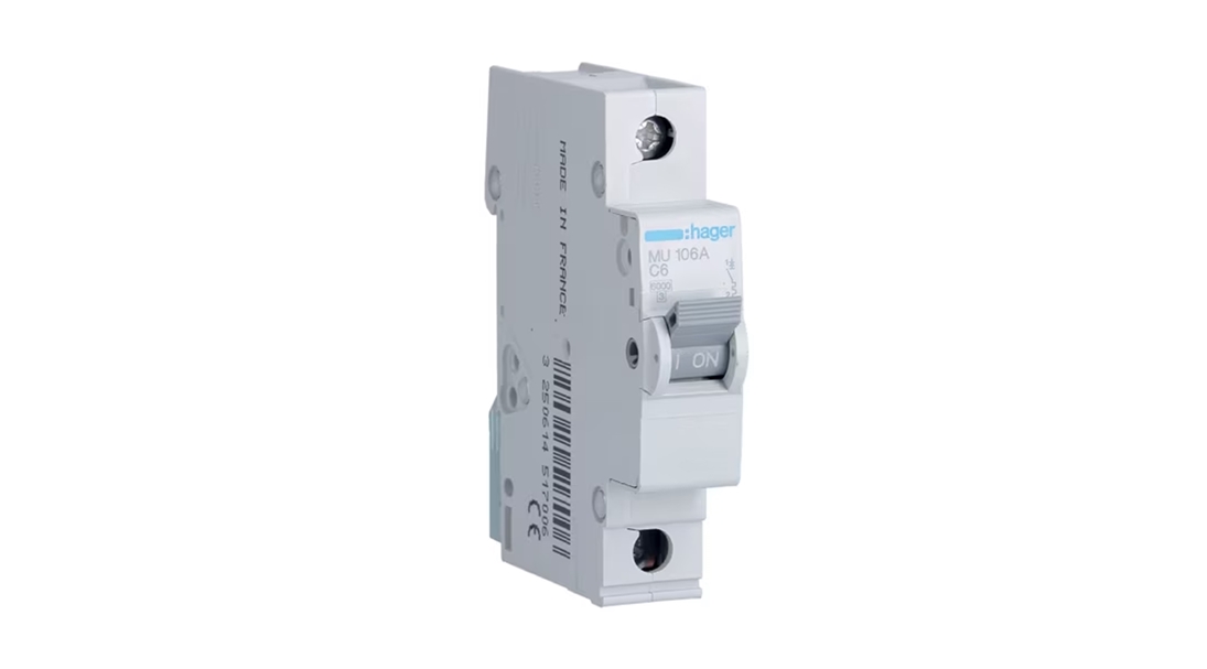 Hager 6A 1 Kutuplu C Tipi Otomatik Sigorta