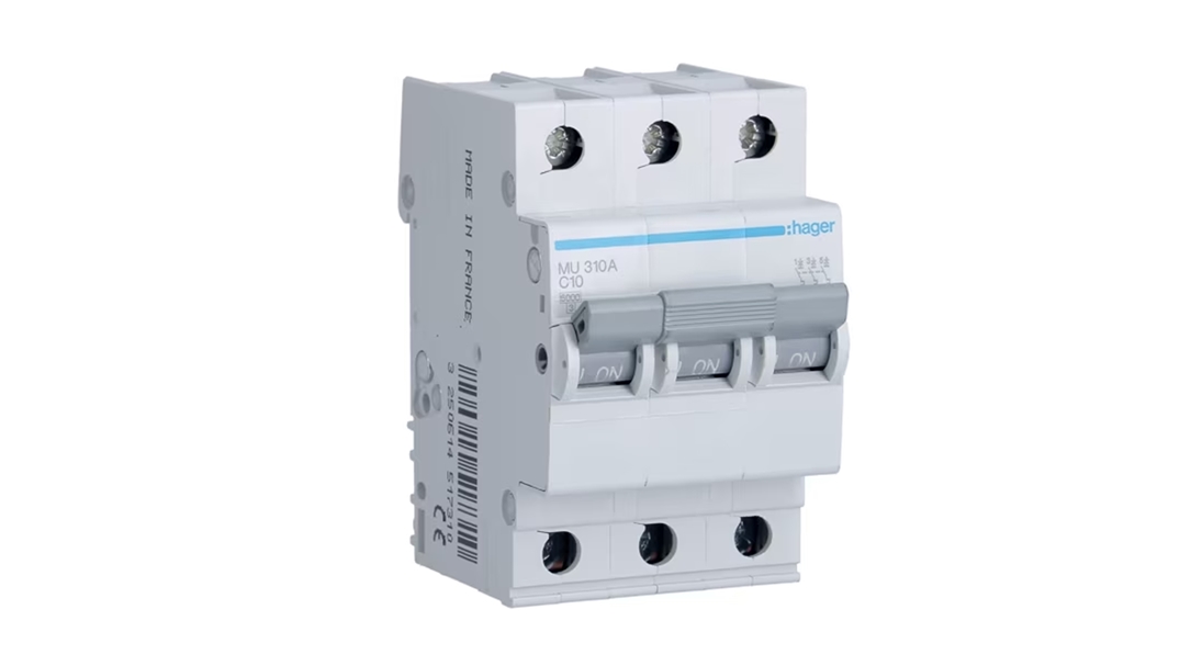 Hager 10A 3 Kutuplu C Tipi Otomatik Sigorta