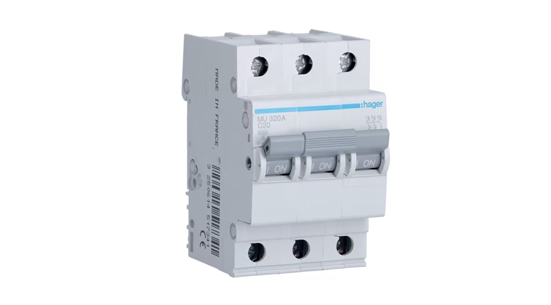 Hager 20A 3 Kutuplu C Tipi Otomatik Sigorta