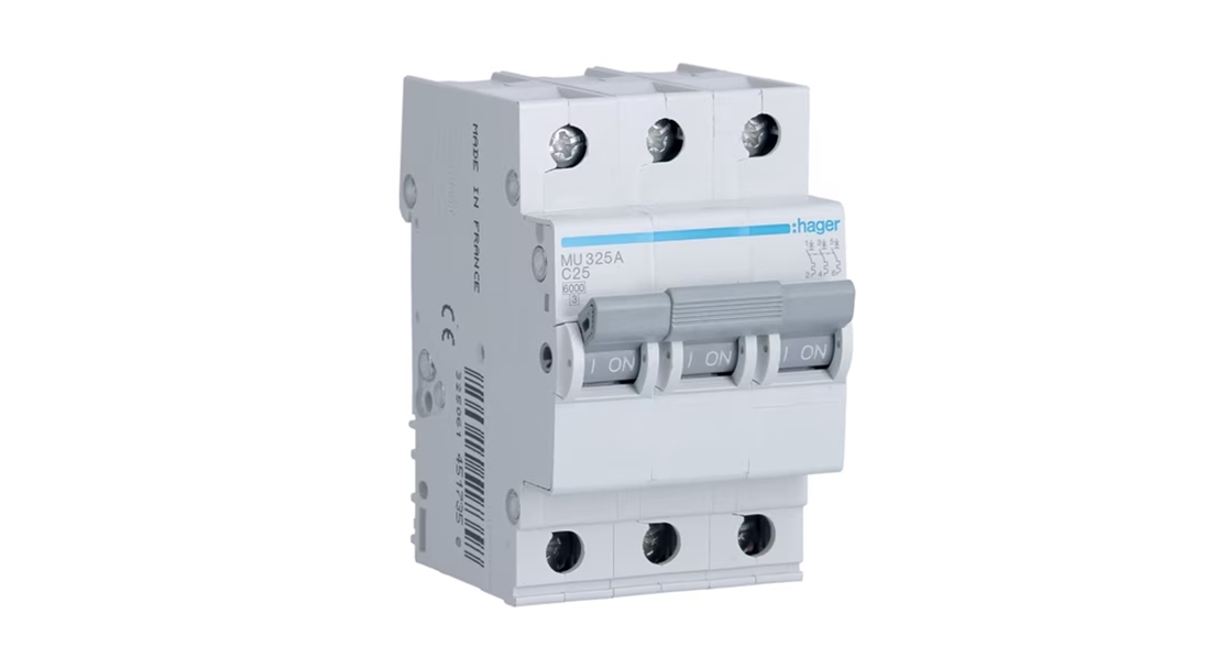Hager 25A 3 Kutulu C Tipi Otomatik Sigorta