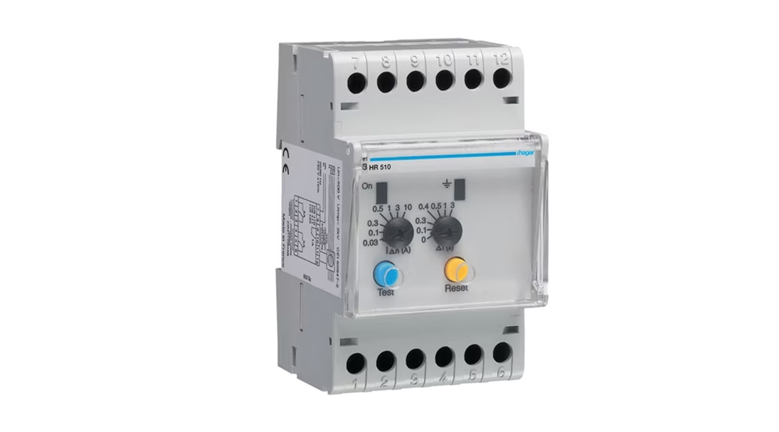 Hager Kaçak Akım Koruma Rölesi Ayarlı 