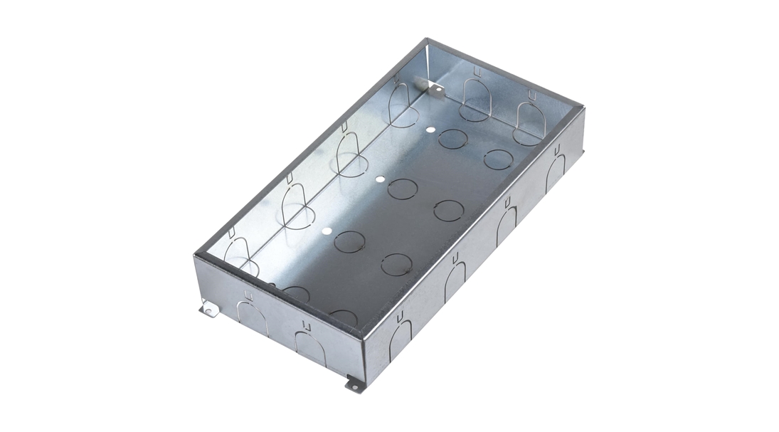 WSB Duvar Tipi Sıva Altı Priz Kasası Dörtlü, 16 Modül