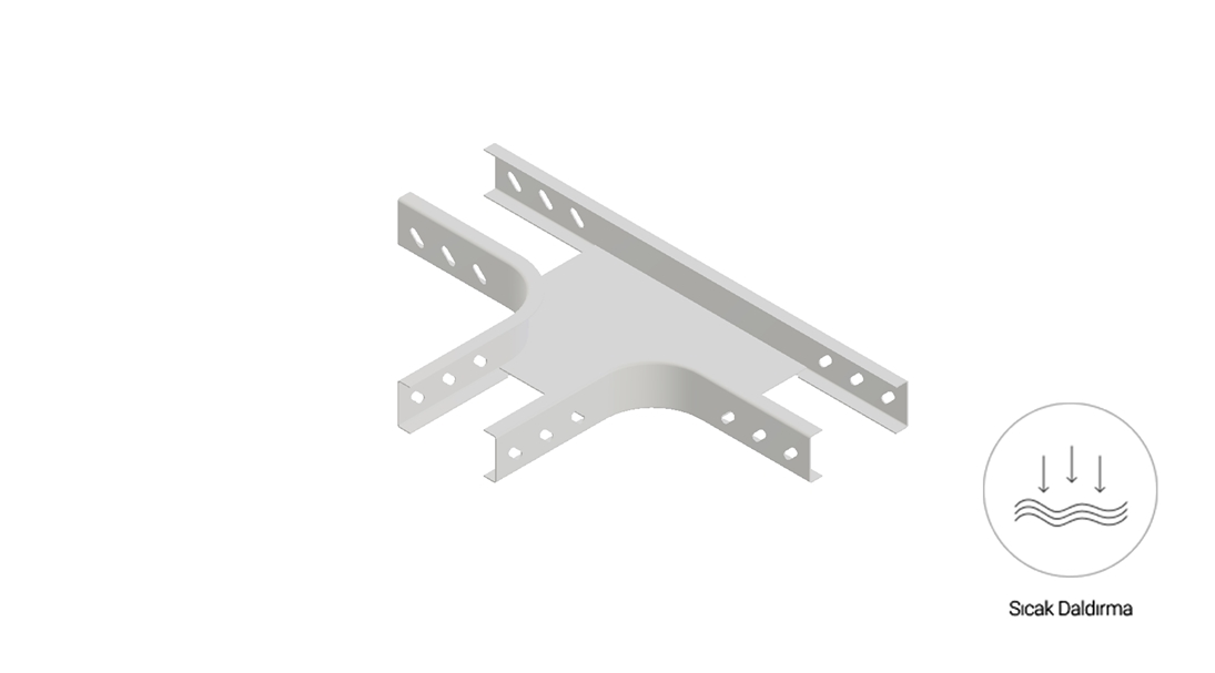 40 Cte 100 - Sıcak Daldırma T Yatay Dönüş Modülü