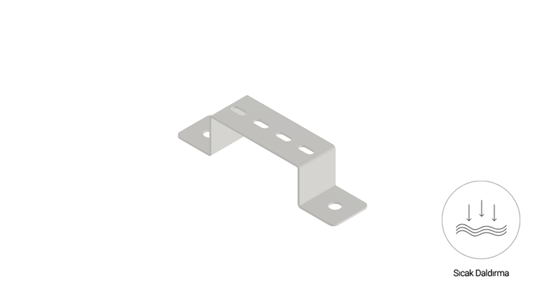 Omega Konsol 100 (2mm) - Sıcak Daldırma