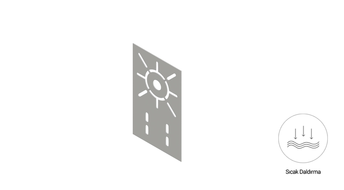 Sıcak Daldırma Priz Montaj Plakası