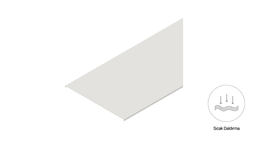 Cty 600 - Sıcak Daldırma Kanal Kapağı(1,5mm)