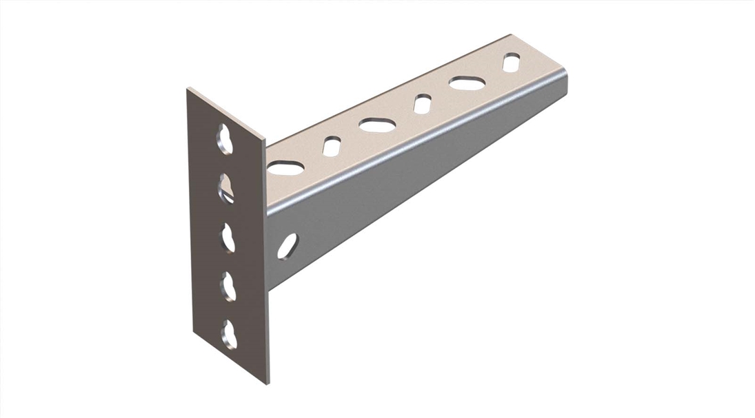 ETS-D 150 - Duvar Tipi Kanal Taşıyıcı (2mm) Sıcak Daldırma