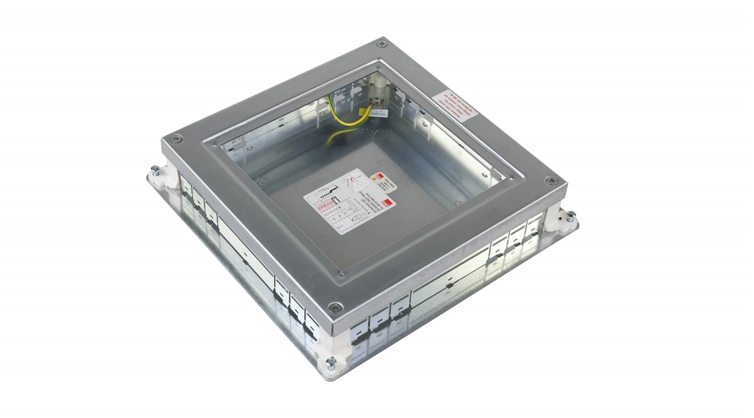 DB MX1/F7-S1 360x360mm Şap Altı Çıkış Buatı Kanal Girişli