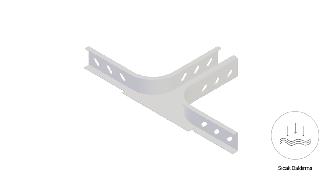 40 Cte 50 - Sıcak Daldırma Yarım T Modülü