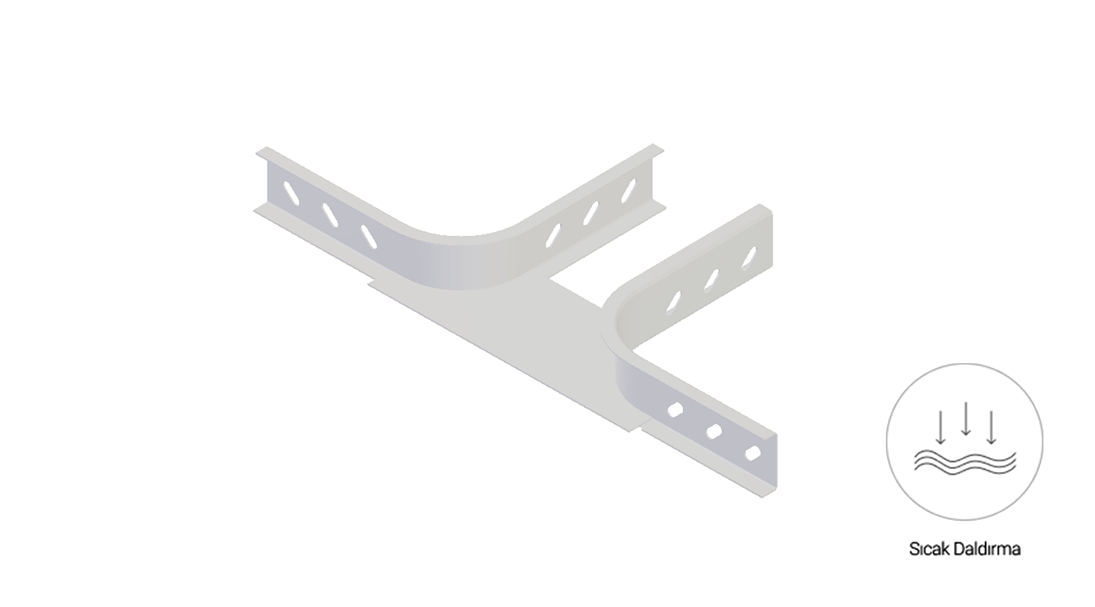 40 Cte 100 - Sıcak Daldırma Yarım T Modülü