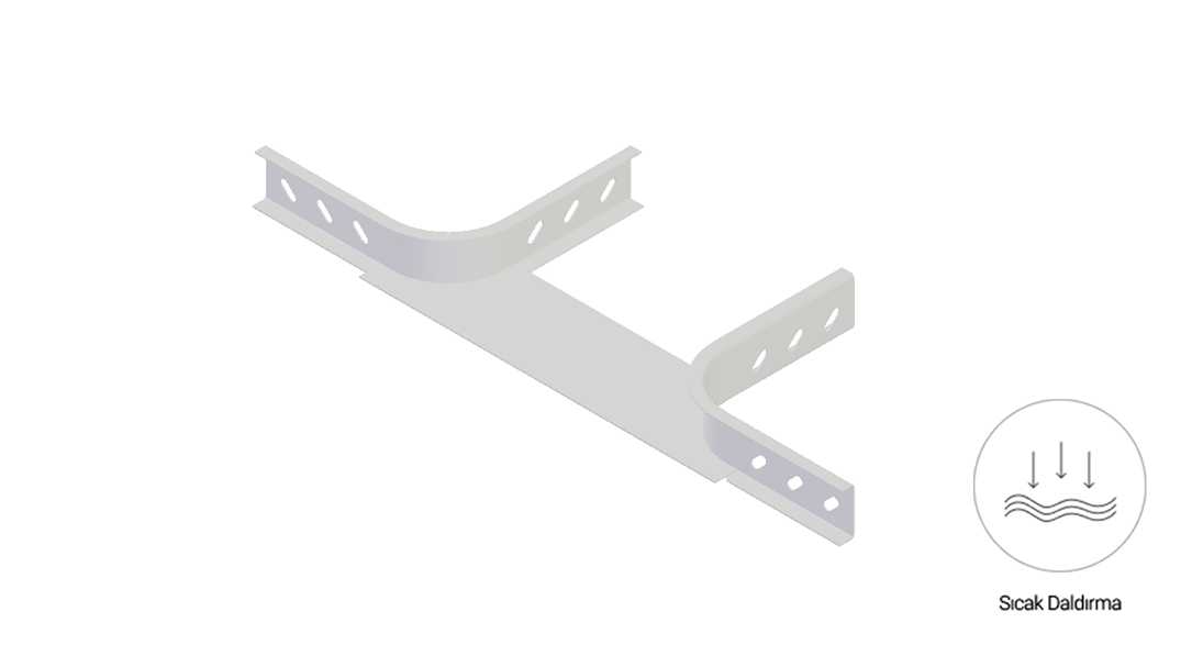 40 Cte 200 - Sıcak Daldırma Yarım T Modülü