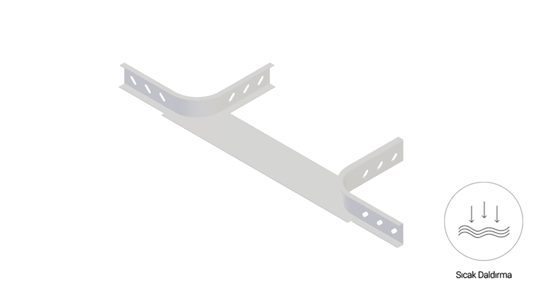 40 Cte 300 - Sıcak Daldırma Yarım T Modülü