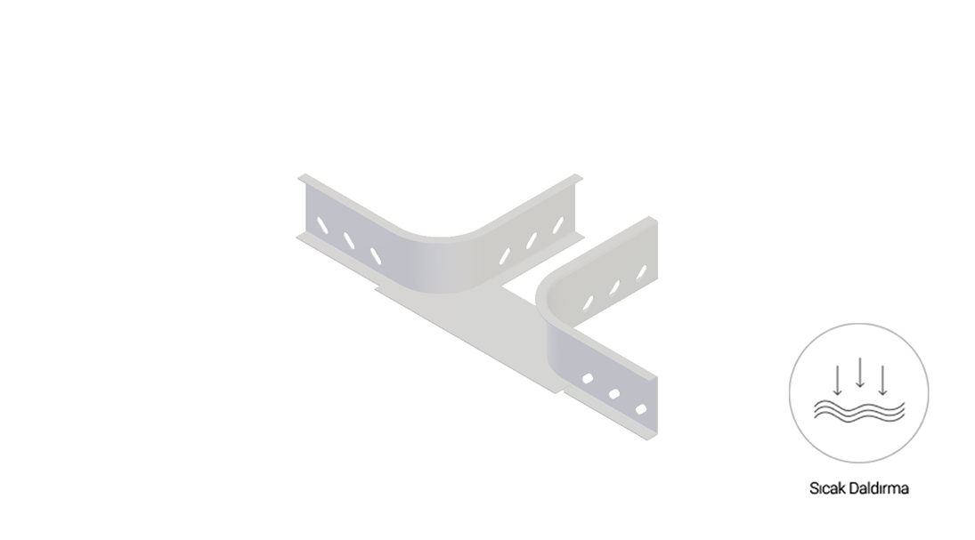 60 Cte 100 - Yarım T Yatay Dönüş Modülü