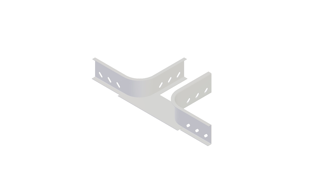 60 Uke 100 - Pregalvaniz Yarım T Dönüş Modülü