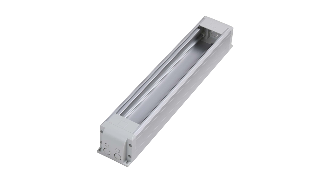 SM-STD-B Boş Standart Tip Bürotik Gövde 12 Modül Aluminyum Eloksal