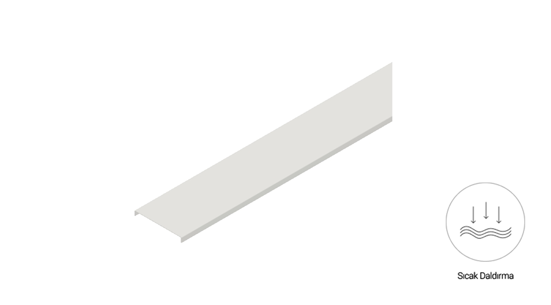 Cty 200 - Sıcak Daldırma Kanal Kapağı(0.8mm)