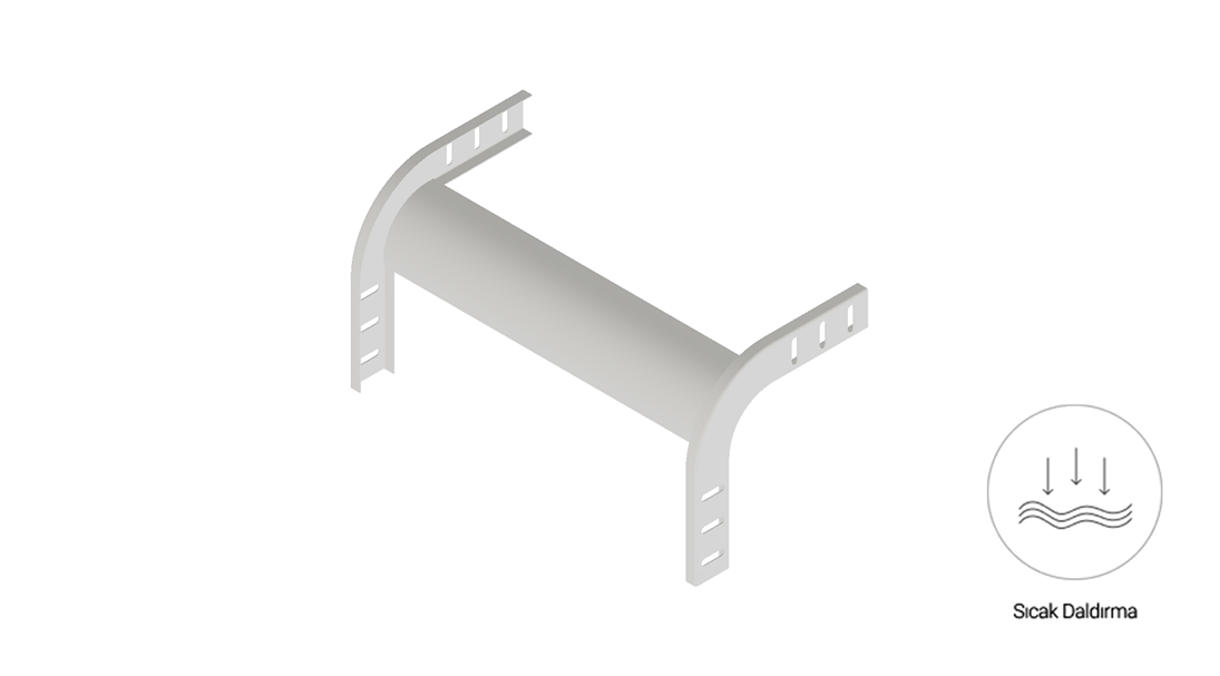 40 Cte 400 - Sıcak Daldırma Dış Bükey Dönüş Modülü