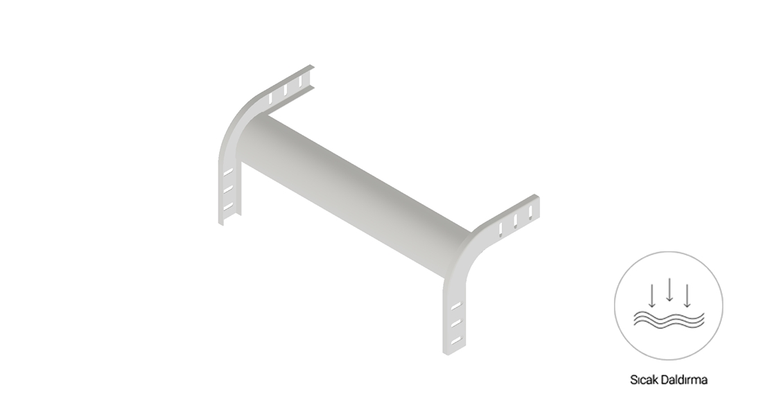 40 Cte 500 - Sıcak Daldırma Dış Bükey Dönüş Modülü