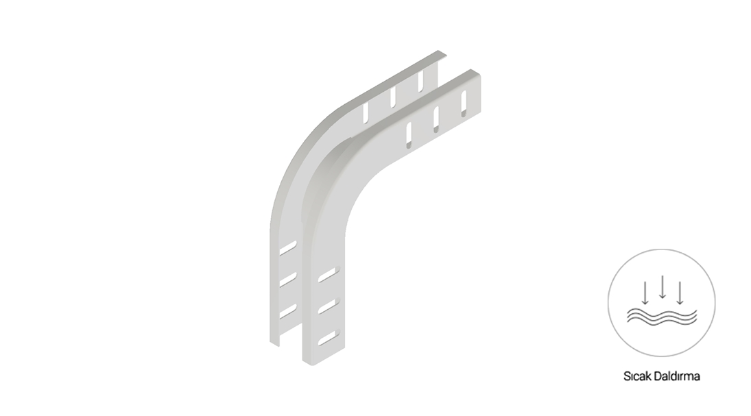 40 Cte 50 - Sıcak Daldırma Dış Bükey Dönüş Modülü