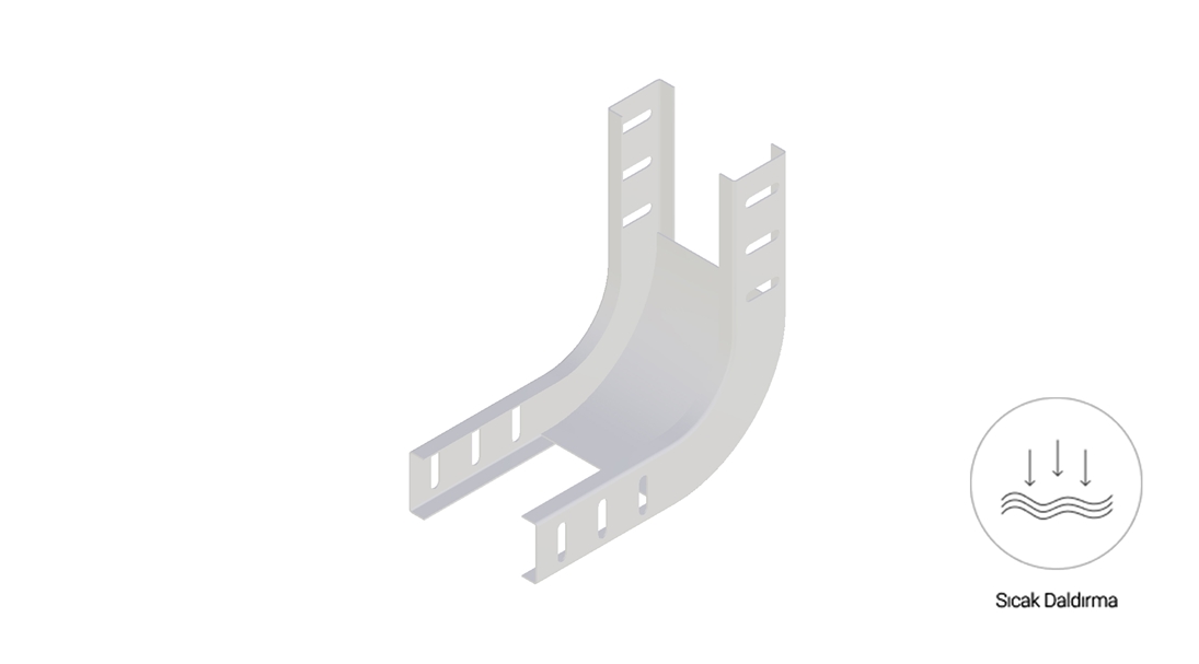 40 Cte 100 - Sıcak Daldırma İç Bükey Dönüş Modülü