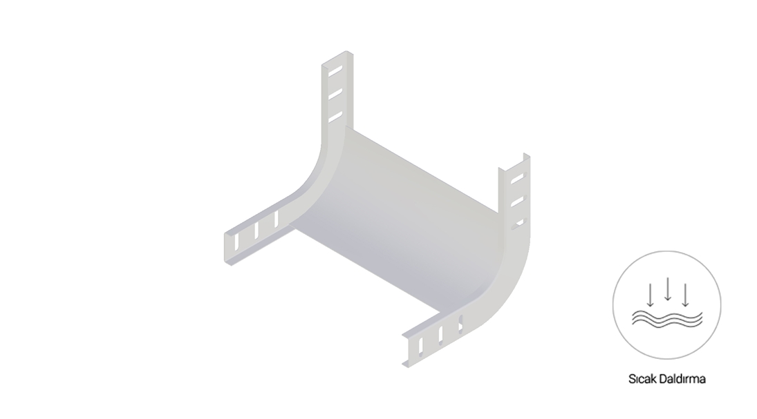 40 Cte 300 - Sıcak Daldırma İç Bükey Dönüş Modülü