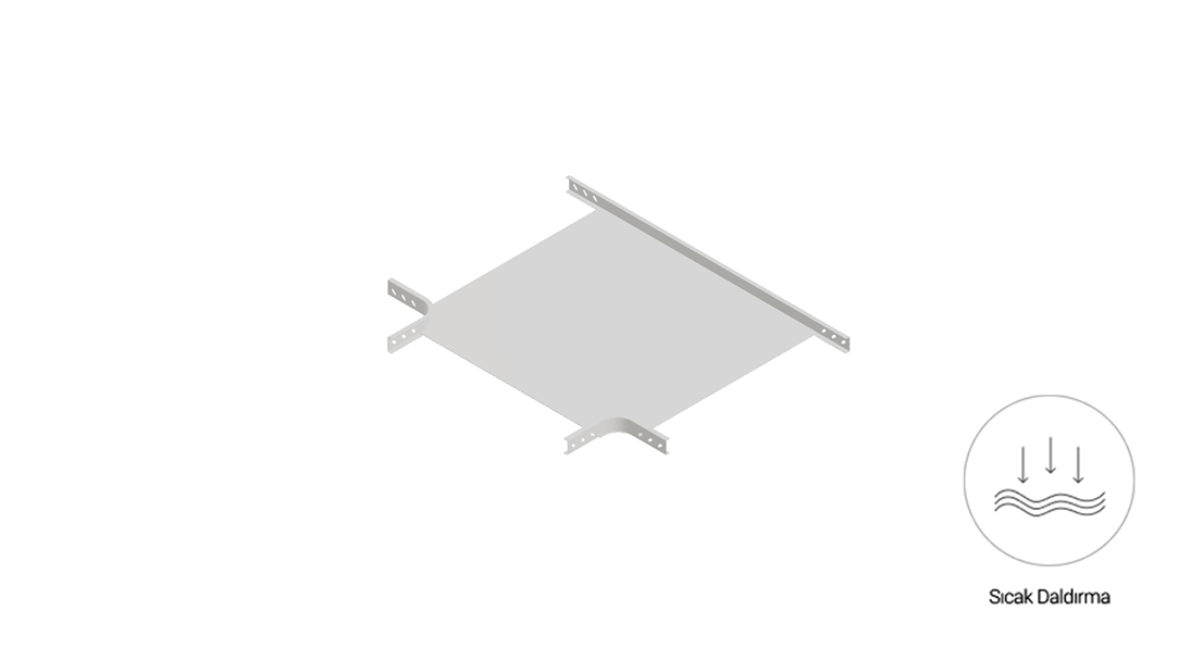 40 Cte 600 - Sıcak Daldırma  T Yatay Dönüş Modülü