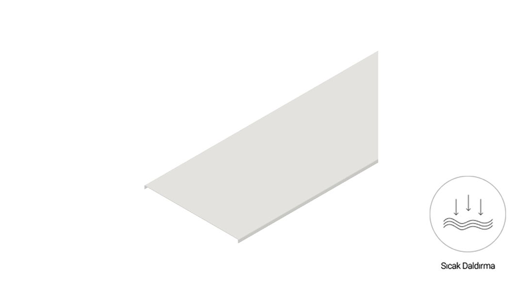 Cty 500 - Sıcak Daldırma Kanal Kapağı(1-2mm)