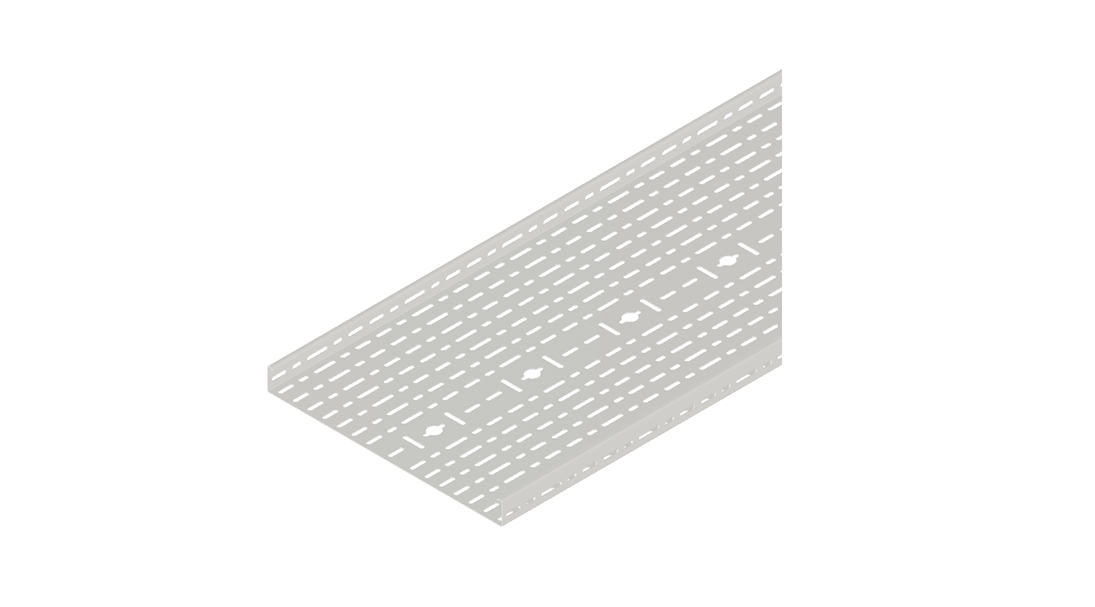 40 Uky 400 - Pregalvaniz Kablo Kanalı (400X40X1,5mm)