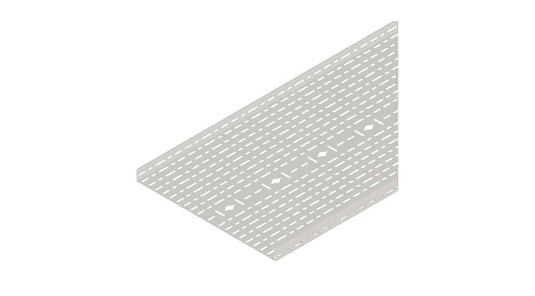 40 Uky 500 - Pregalvaniz Kablo Kanalı (500X40X1,5mm)