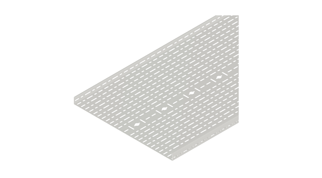 40 Uky 600 - Pregalvaniz Kablo Kanalı (600X40X1,5mm)