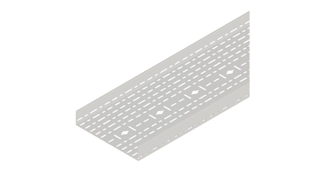 60 Uky 300 - Pregalvaniz Kablo Kanalı  (300X60X1mm)