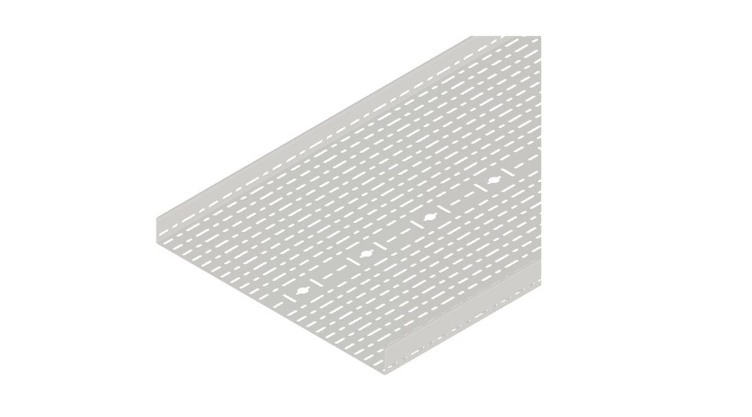 60 Uky 600 - Pregalvaniz Kablo Kanalı  (600X60X1,5mm)