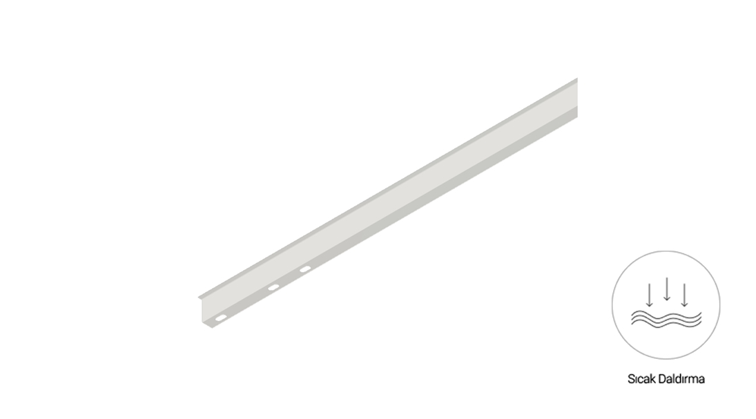 40 Cty Sıcak Daldırma Seperatör (0.8mm)